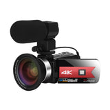 4K Video Camera for YouTube Night Vision WiFi Touch Screen HD Video Digital Camera Camcorder