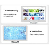 9Inch Microscope HD Foldable Touch Screen 100X 600X 1200X Digital Biological Microscope 5MP 1080P USB Charging Microscope Camera