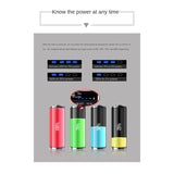 2000Mah Emergency Weather Radio With Solar Charging, Hand Crank And Battery Power, Portable Radio With Flashlight