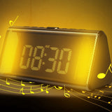 Wifi Alarm Clock Digital Smart Alarm Clock USB Alarm Clocks For Bedrooms Work Dimmable Alarm Clock With Night Light