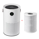 White Dolphin AP01 Smart Dispaly  Night light Rechargeable Air cleaner HEPA Filters Desktop Purifier with  Air Purifier For Home