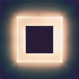 New Led wall light 3W Square acrylic wall sconce Recessed footlight Indoor Stair step decorative night lights Modern wall lamp
