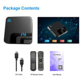 H6 TV Box Set-top Box Full High Definition 6K Wifi Streaming Media Player Voice Assistant Box USB Interface