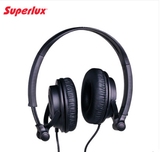 Superlux HD572 supra-aural close-back headphones High SPL capability with adjustable headband for studio and DJ