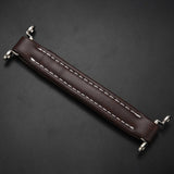 2X Brown Vintage Style Guitar AMP Amplifier Leather Handle