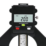 Professional woodworking electronic digital depth gauge 0-80mm woodworking digital depth gauge