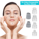 Small Bubble Blackhead Remover Vacuum Blue Light Sterilization Acne Suction Moisturizing Facial Pore Cleaner Beauty Extractor In