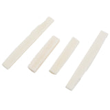 20 Sets of 40Pcs 6 String Acoustic Guitar Bone Bridge Saddle and Nut Made of Real Bone