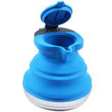 HAEGER-Portable Folding Silicone Water Kettle 1.2L Water Pot Outdoor Camping Travelling Hiking Kitchen Tools Tea Coffee Kettle