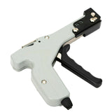 Metal Wrap Cable Zip Tie Strap Cutting Hand Tool Fasten Gun Cutter Tension Fastener Pliers Tool 25.5x18x4.5cm Gray