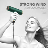 Professional Hair Dryer Negative Ion Blow Dryer Hot Cold Wind Household Salon Hair Styler Tool Electric Ionic Blower Drier