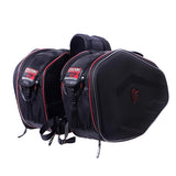 Pair Side Saddle Bags Package Motorcycle Bag  With Waterproof Cover