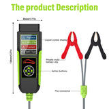 4 IN 1 Car Battery Analyzer OBD Voltage Electric Leakage Detection Cranking Charging Circut Tester Auto Diagnostic Scanner Tool