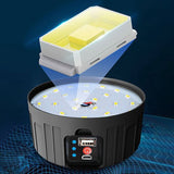 LED Solar Camping Lantern Rechargeable Mini Rechargeable Tent Light for Emergency Outdoor Power Outage Hiking