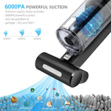 Powerful Car Vacuum Cleaner 5500Pa Portable Handheld 100W Wet & Dry Use Rechargeable Home Car Vacuum Cleaner
