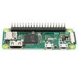 For Raspberry Pi Zero WH with 40 PIN Pre-Soldered GPIO Headers with WIFI and Bluetooth in Demo Broad 1GHz CPU