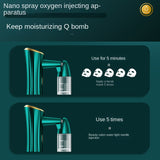 Free Shipping Oxygen Injection Skin Spray Household Moisturizing Spray Handheld Portable Nano Water Oxygen Instrument Facial