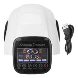 Electric Knee Massager Heating Pain Relief Red Light Wireless Vibration Knee Massage Machine Three‑level temperature