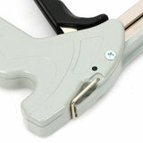 Metal Wrap Cable Zip Tie Strap Cutting Hand Tool Fasten Gun Cutter Tension Fastener Pliers Tool 25.5x18x4.5cm Gray