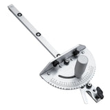 Table Saw Precision Miter Gauge Assembly with A Standard Slot (3/4” X 3/8”) Aluminum Bar with Removable Retaining Disc