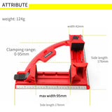 Adjustable 90 Degree Angle Clamp Right Angle Clip Plastic Corner Wooden Clamp Picture Frame Carpentry Clamps for Woodworking