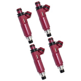 4 Pieces Fuel  Nozzle Replacement ,Automotive Fuel s Fit for .8L L4 1999-2000, 195500-3310, BP4W-13-250