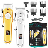 All metal rechargeable hair clipper for men beard grooming barber hair trimmer professional hair cutter machine electric haircut