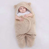 Soft Newborn Baby Wrap Blankets Baby Sleeping Bag Envelope For Newborn Sleepsack 100% Cotton Thicken Cocoon For Baby 0-9 Months