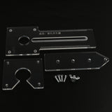 Acoustic Folk Guitar Sound Hole Template DIY Luthier Builder Tool Guitar Parts Accessories