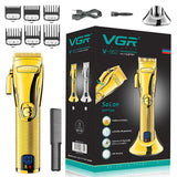 Professional Adjustable Hair Clipper TURBO Beard Hair Trimmer For Men Electric Barber Haircut Rechargeable Hair Cutting Machine