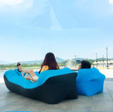 Inflatable Sofa Adult Beach Lounge Chair Fast Folding Camping Sleeping Bag Waterproof Bag Lazy Camping Sleeping Bags Air Bed