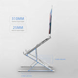 New LH-014 aluminum alloy portable portable stand, foldable iPad stand, laptop stand, double-layer folding design