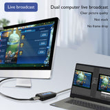 4K Video Capture Card USB to HDMI Compatible Video Grabber Record Box for PS4 Computer Components Accessories