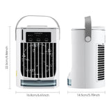 USB Powered Table Air Cooler Mini Portable Cold Water Conditioner Electric Cooling Mist Fan Air Conditioning for Home Room 500ML