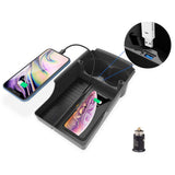 Car Universal Mobile Phone Wireless Charger Cup Holder for Tesla Model S X, Charging Pad, Anti-skid pad