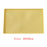 Silicone Mat Pet Dog Cat Clacemat Food For Puppy Bowl Pad Dogs and Cats Waterproof Feeding Mats Non-slip Pet Excrement Pads