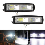 48W LED Headlight Work Bar LED Bar Fog Light 12-30V For Motorcycle Truck Boat Tractor Trailer Off road Working Light LED