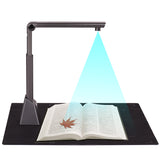 Portable Adjustable High Speed USB Book Image Document Camera Scanner 8 Mega-pixel High-Definition with OCR Function LED Light