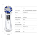 EMS Face Lifting Massager LED light therapy Wrinkle Removal Skin Tightening Hot Cool Pulse Treatment Skin Care Beauty Device
