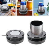 Portable Electric Beverage Cup Cooler Beverage Mug Cooling Desktop Mini Fridge Beverage Cooler  Water Working