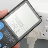 Digital Multimeter Tester TRMS 6000 Counts Auto-Ranging Voltmeter w/ NCV for AC/DC Voltage Test Capacitance Resistance