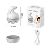 Pet Cat Dog 3D Head Massager Vibrating USB Wireless Waterproof Scalp Massager Promote Head Blood Circulation Health Care Tool