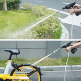 Household Cordless 30Bar High Pressure Car Wash Tool Portable Vehicle Cleaning Machine Automobile Washer with Foam Generator