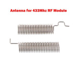 RF module 433 Mhz Wireless Receiver Module RX480E Transmitter Receiver Learning Code 1527 4Ch Antenna For Arduino uno DIY kit