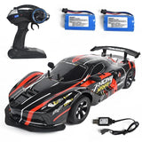 RC Racing Car 1:10 2.4G 4WD 25km/h Drift High Speed Off Road Crawler 2 Batteries Remote Control Vehicles Model Toys for Child