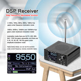 DSP Receiver Frequency and Amplitude Modulation Modes Adjustable Digital Display with Bandwidth Volumes Step Frequency