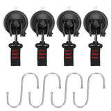 Heavy Duty Suction Cup Anchor Car Canopy Tent Hook Car Camping Tarp Mount Tool Multi-function Suction Cup Anchor with S-Hook