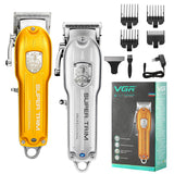 Metal housing Cordless Professional Hair Clipper Taper Lever Hair Cutting Machine Hair Trimmer For Men Electric Haircut Barber