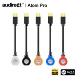 Hilidac Audirect Atom Pro MQA ESS9218C Pro Lossless Portable Headphone Amplifier AMP USB DAC TYPE-C/Lightning PCM 32Bit/384kHz
