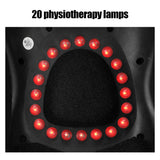 Electric Knee Massager Heating Pain Relief Red Light Wireless Vibration Knee Massage Machine Three‑level temperature